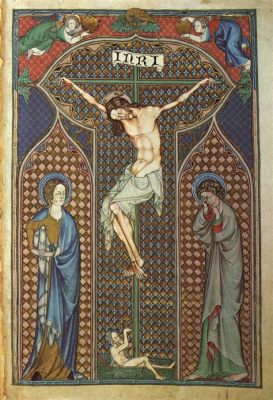 Crucifixion -  Renowned Medieval Symbolism and Striking Emotional Depth!