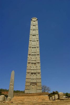  Obelisk z Aksumu – Monumentalna Składnia Formacji i Wyrazisty Ornament